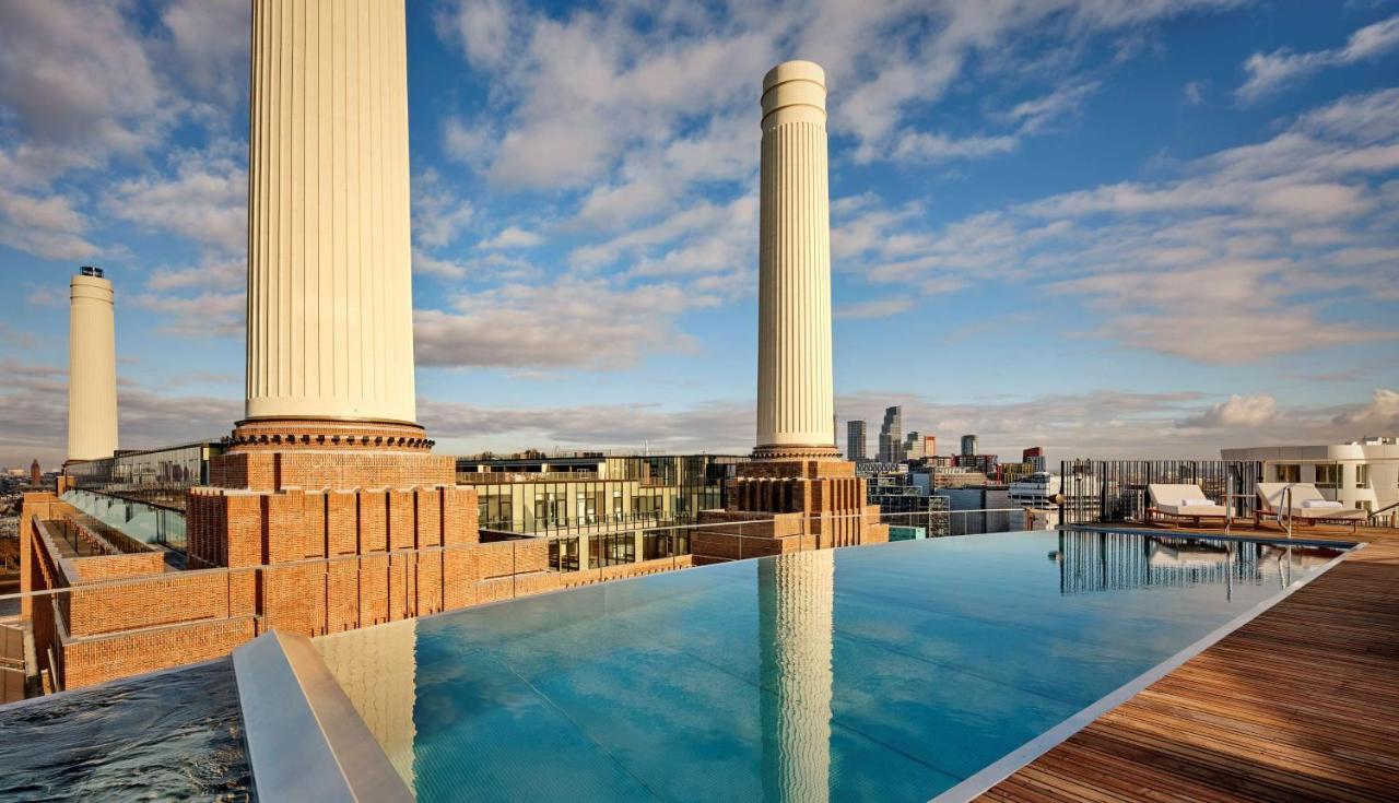 Art'Otel London Battersea Power Station, Powered By Radisson Hotels Exterior foto The Powerhouse Sky Pool
