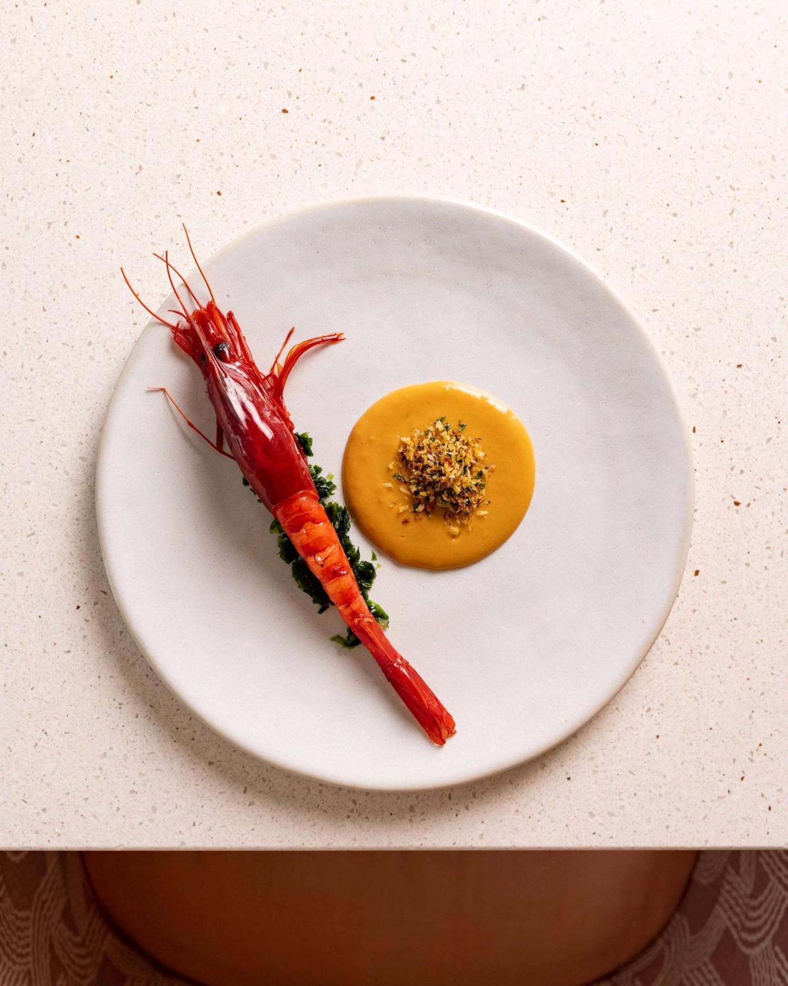 Art'Otel London Battersea Power Station, Powered By Radisson Hotels Exterior foto A prawn prepared by the restaurant